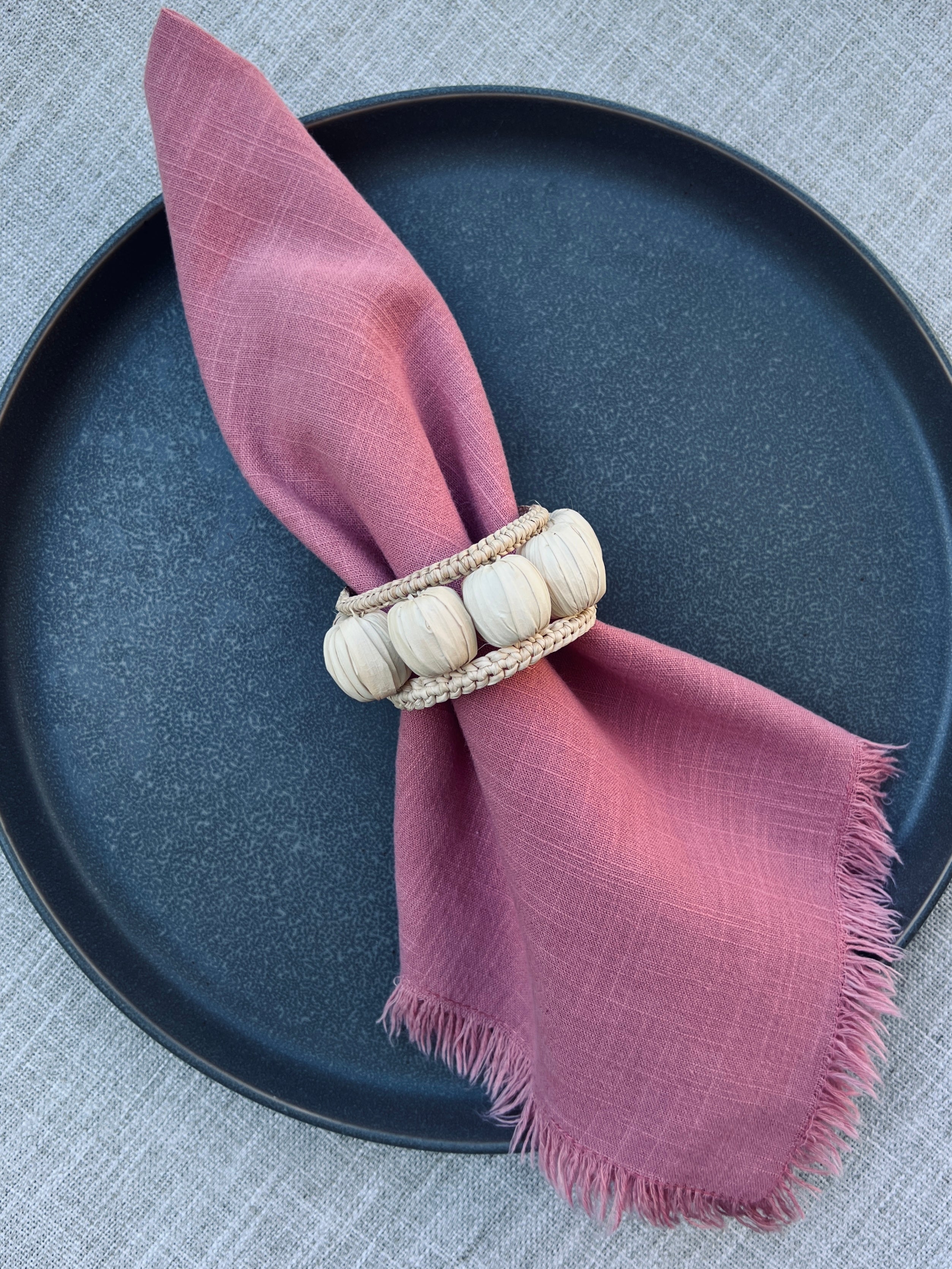 Woven Beads Napkin Ring – Table Decor Colombia