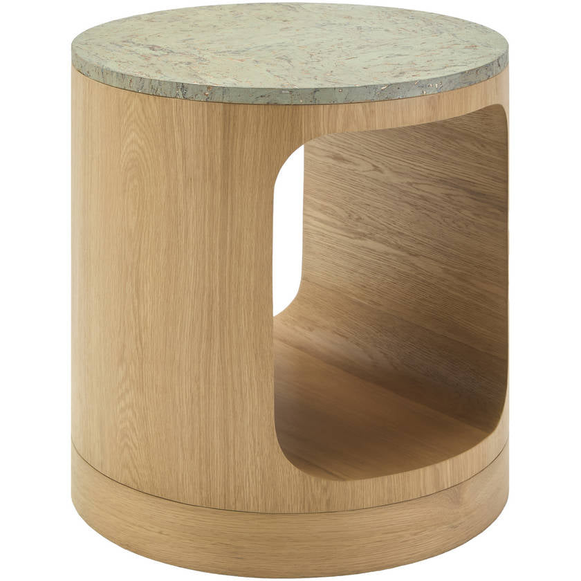 Jaremy Green/Brown End Table