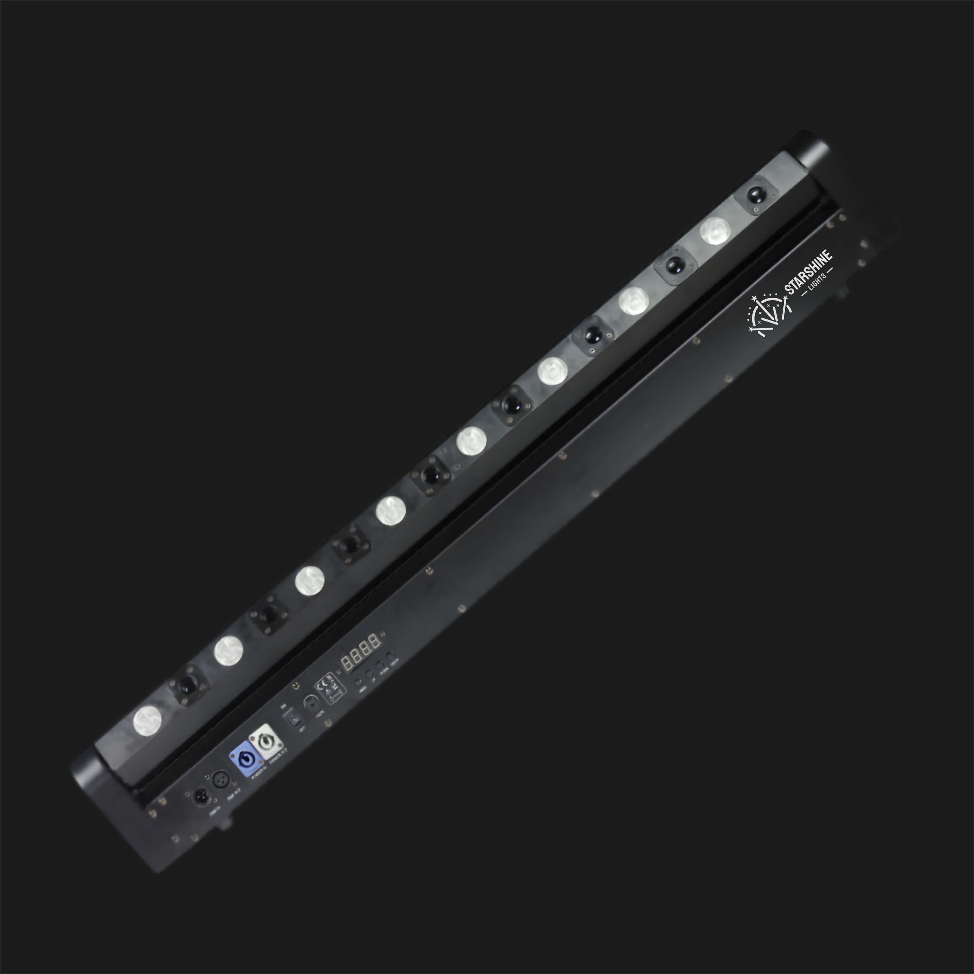 RGBW 8x8 LED Laser Bar Moving Head Light For DJ City Holiday Projector