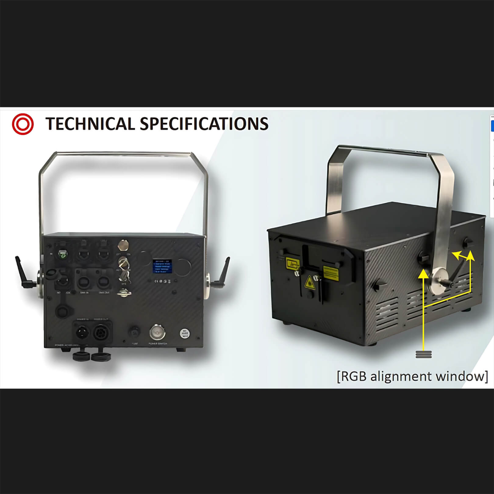 RGB Programmable Laser Lights J8 Laser Light Projector 20W