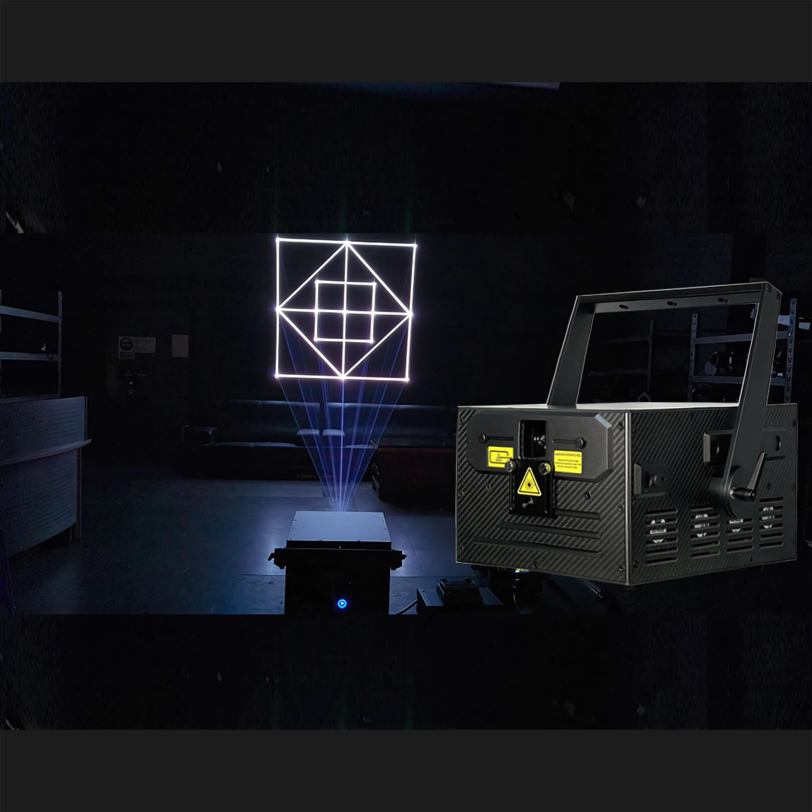 RGB Programmable Laser Lights J8 Laser Light Projector 20W