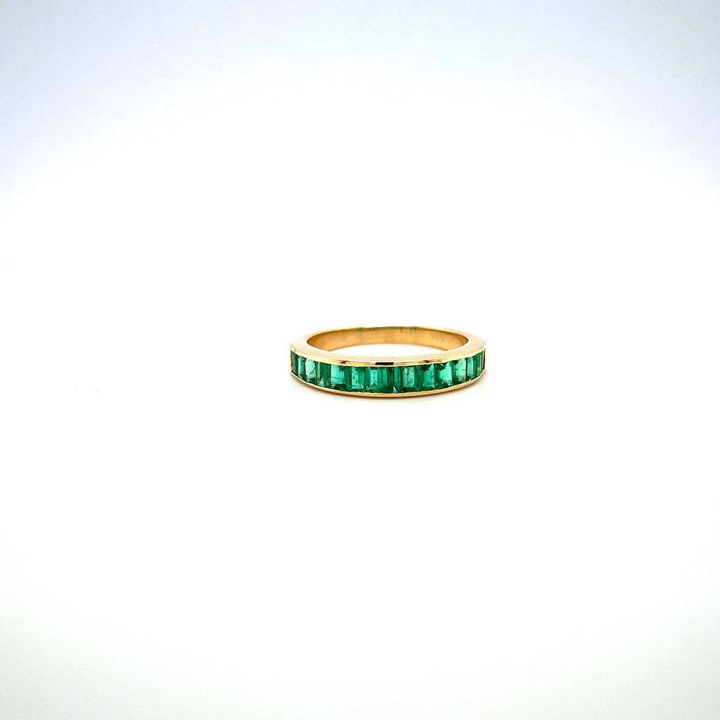 Emerald Ring in 14K Yellow Gold - KGR 16865