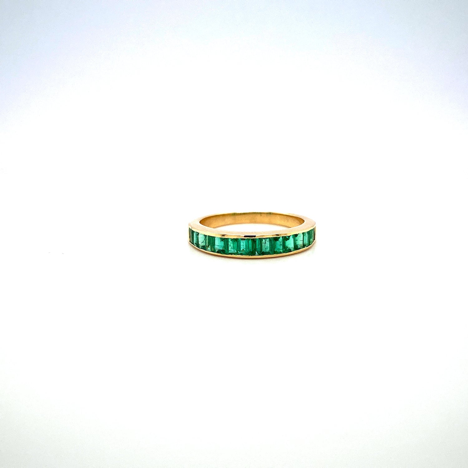 Emerald Ring in 14K Yellow Gold - KGR 16865