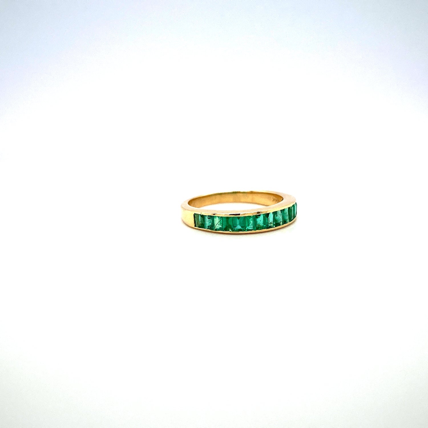 Emerald Ring in 14K Yellow Gold - KGR 16865