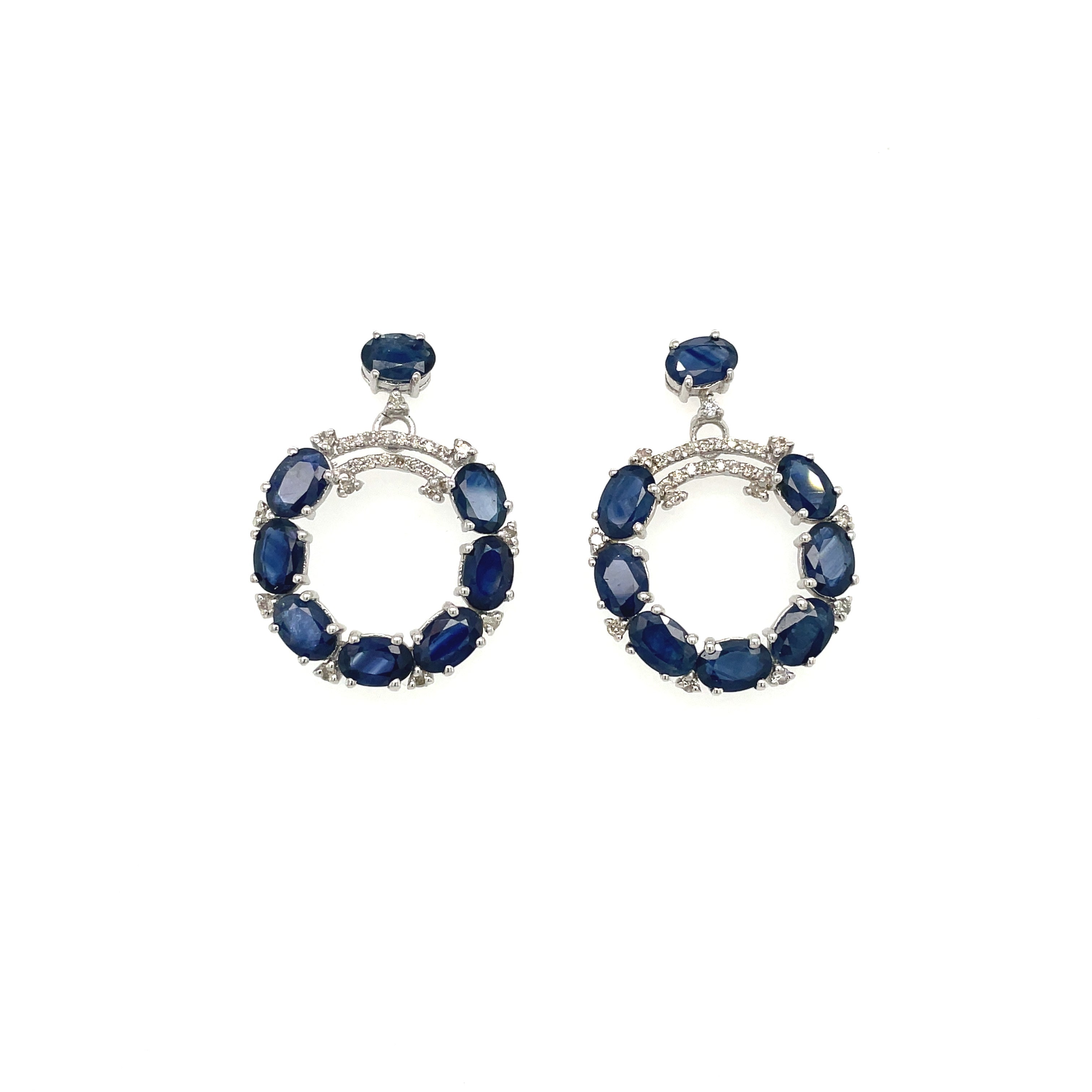 Ruby Earring in .925 Sterling Silver - KST 58962