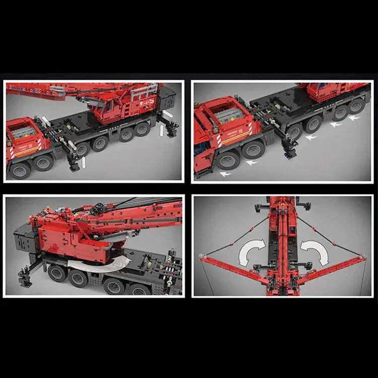 REMOTE CONTROLLED CRANE 4460PCS