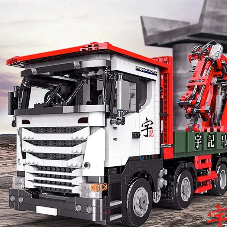 REMOTE CONTROLLED CRANE TRUCK 3925PCS