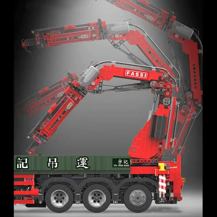 REMOTE CONTROLLED CRANE TRUCK 3925PCS