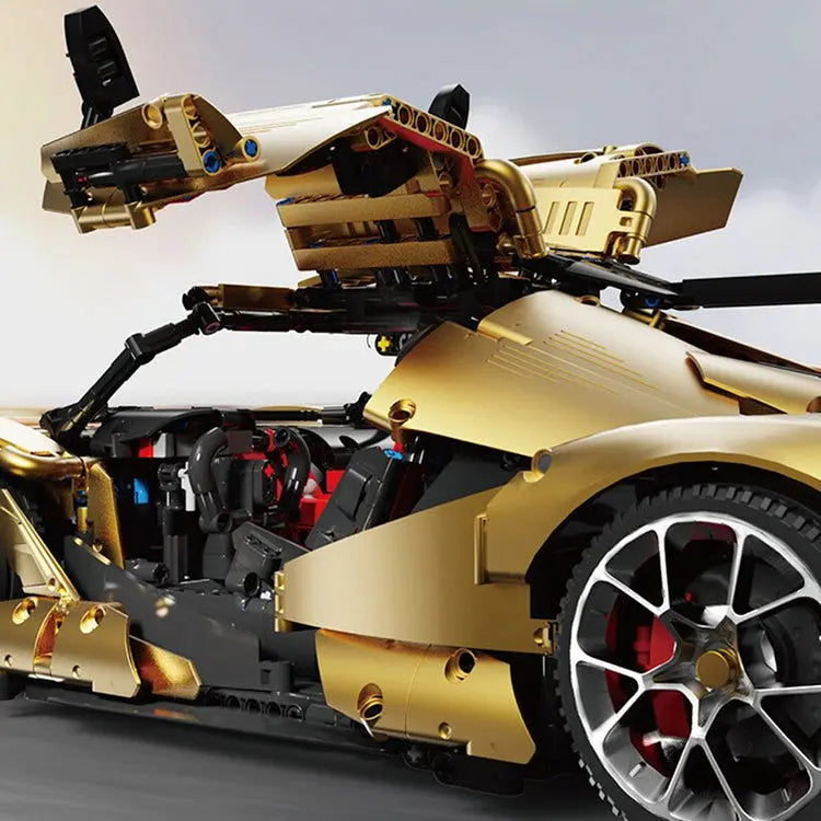 SATIN GOLD "INTENSE EMOTION" HYPERCAR 3667PCS