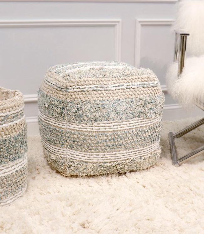 Canvello Home Grand Canyon Cotton Pouf