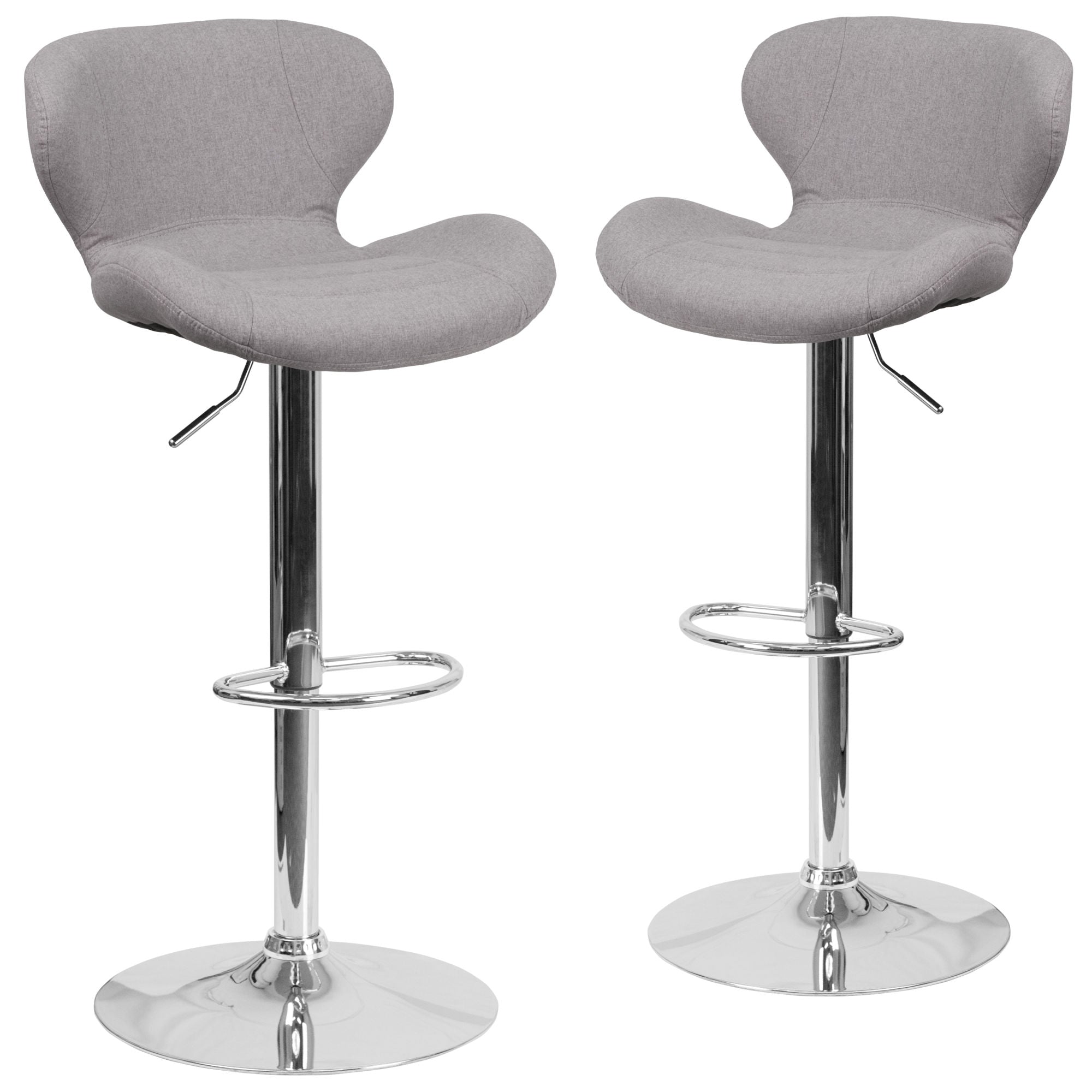 Set of Modern Adjustable Barstool