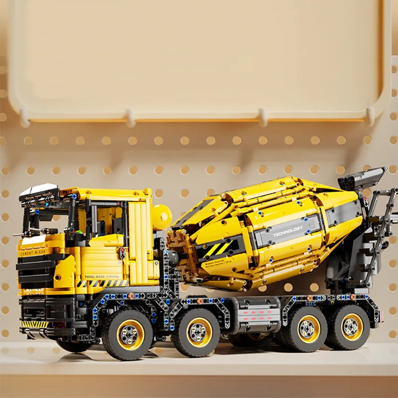 Remote Controlled Cement Mixer 3387pcs