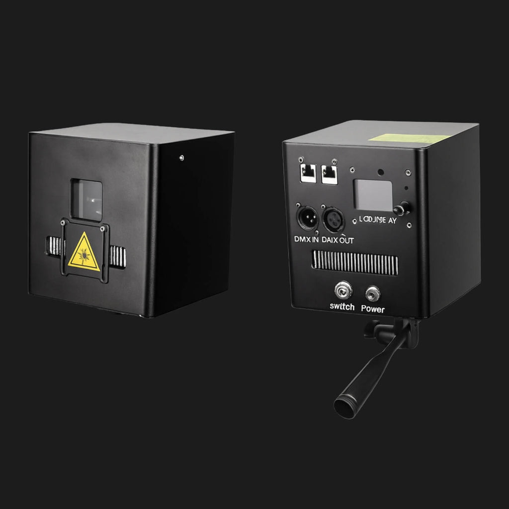 Laser Light Show Projector – Starshine A8 3W RGB | App & DMX512